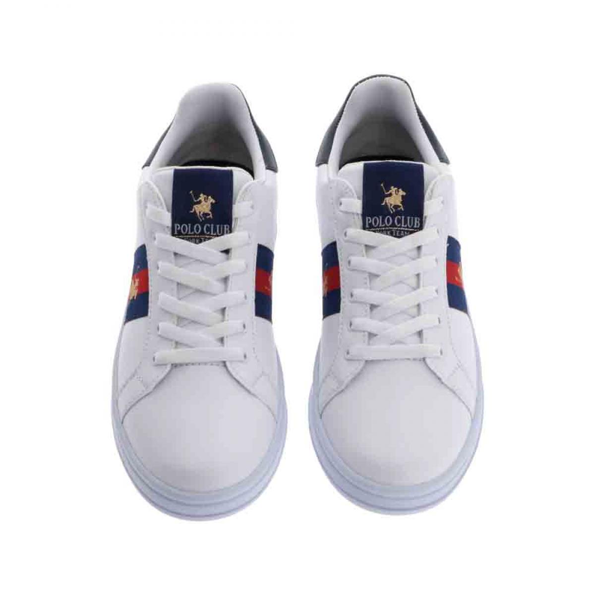 Tenis blancos marca york team polo club para hombre hot sale