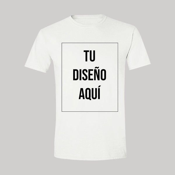 Playera Personalizada Publicidad Hombre Tu diseño aquí