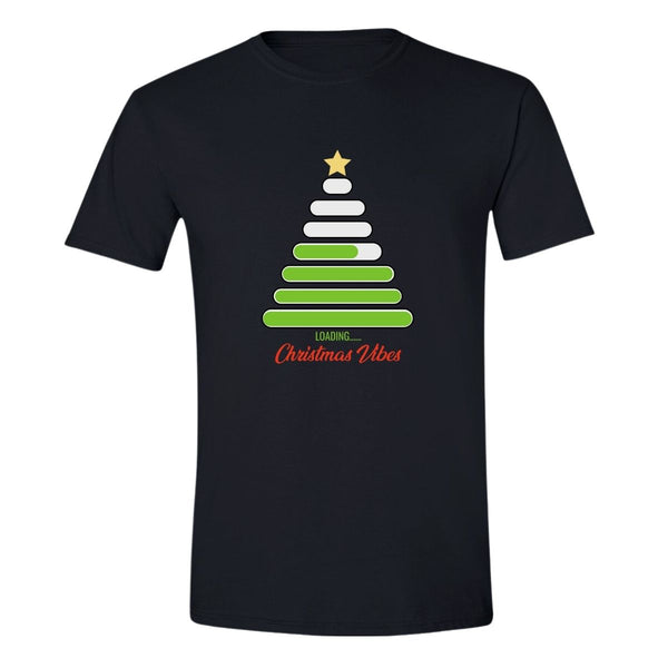 Playera Navideña Hombre Árbol Feliz Navidad