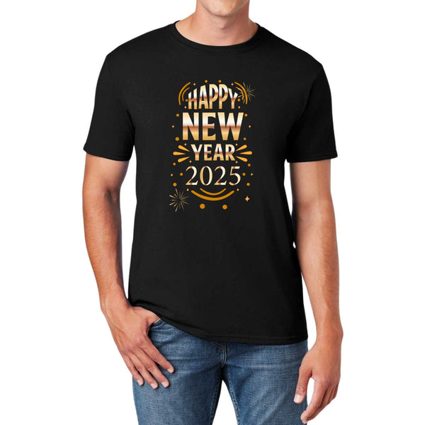 Playera Hombre Redberry Happy New Year