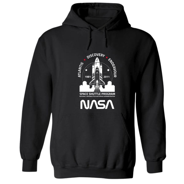 Sudadera Deportiva Hombre Hoodie Nasa Cohete