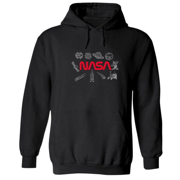 Sudadera Deportiva Hombre Hoodie Nasa Espacio