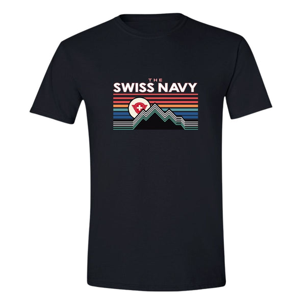 Playera Deportiva Hombre The Swiss Navy Monatañas