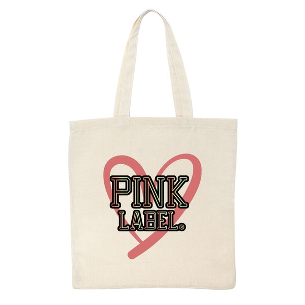 Bolsa Tote Bag Pink Label Love yourself
