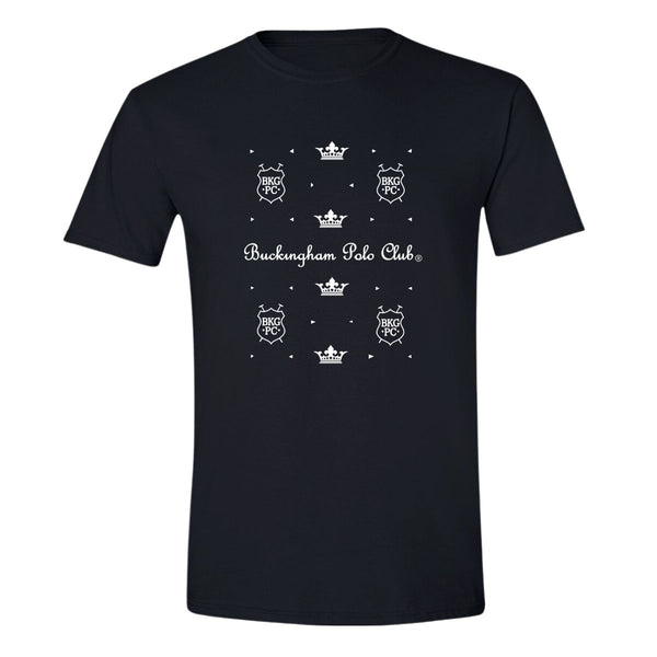 Playera Hombre Buckingham Polo Club Coronas Escudo