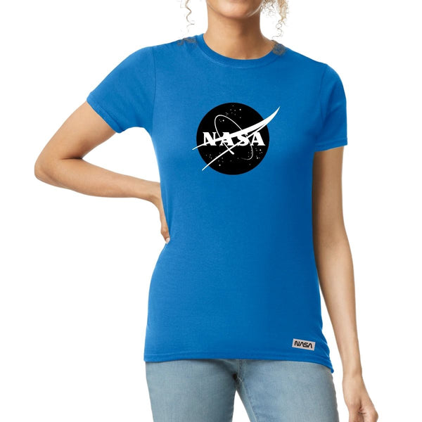 Playera Mujer Nasa Monocromático