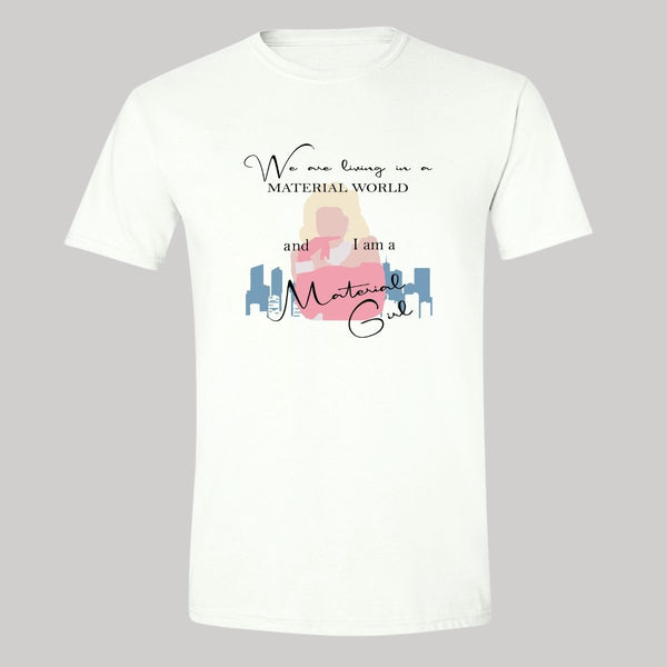 Playera Madonna Hombre Material girl