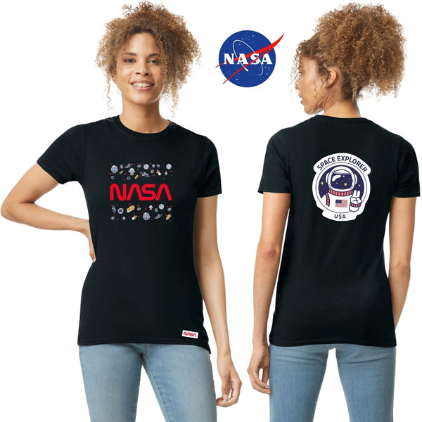 Playera Mujer Nasa Satélites