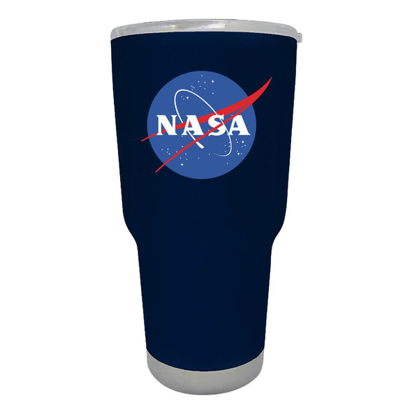 Termo Vaso Térmico 30 Oz Nasa Logo Azul Con Worm