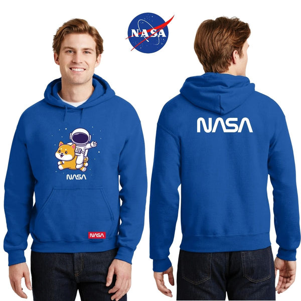 Sudadera Hombre Hoodie Nasa Perro Astronauta