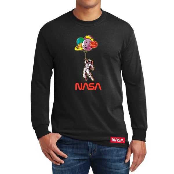 Playera M Larga Nasa Hombre Astronauta 664