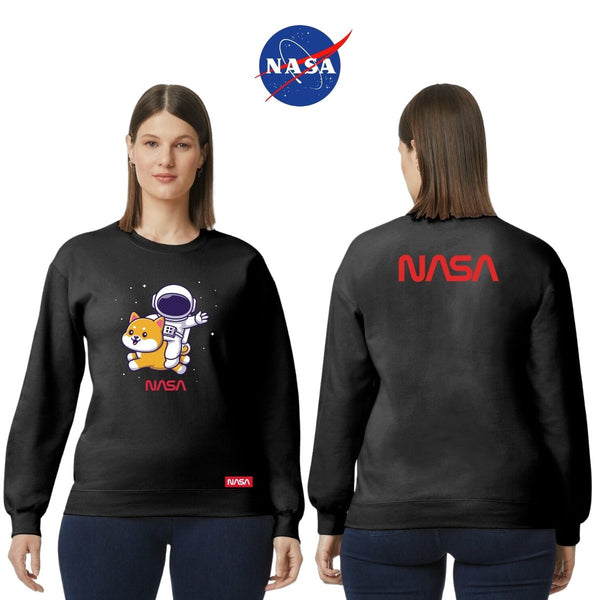 Sudadera Mujer Nasa Perro Astronauta