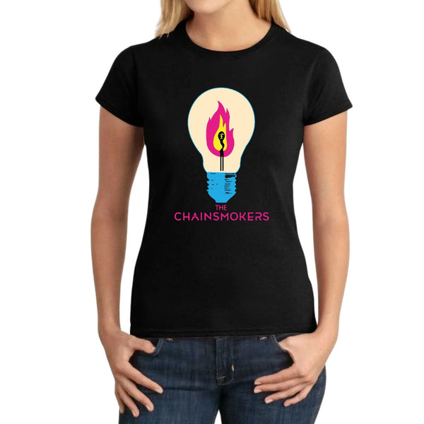 Playera Mujer The Chainsmokers Logo