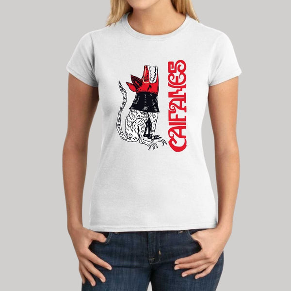 Playera Mujer Rock Caifanes Logo