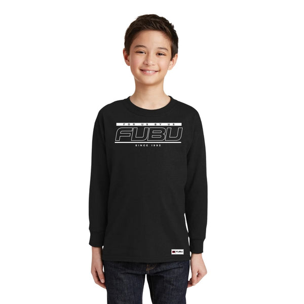 Playera Manga Larga Niños Fubu Since 1992