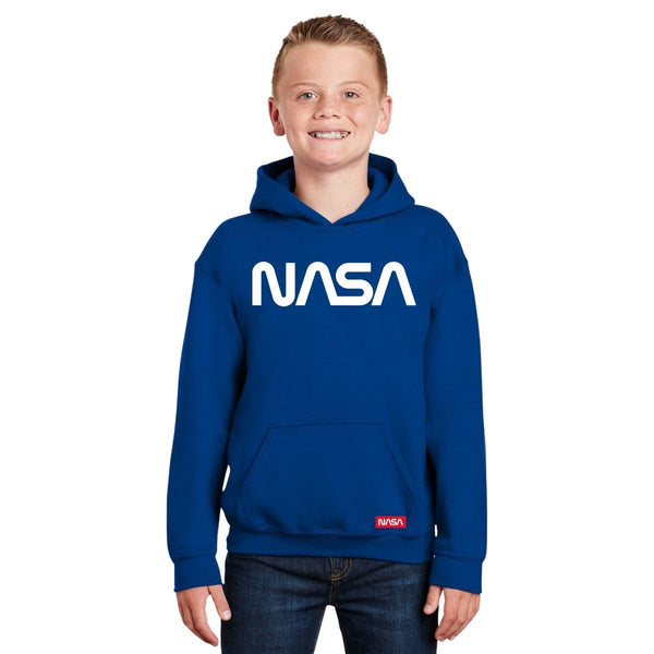 Sudadera Niños Hoodie Nasa Worm Red