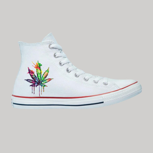 Tenis Converse Chuck Taylor All Star Bota Cannabis 2