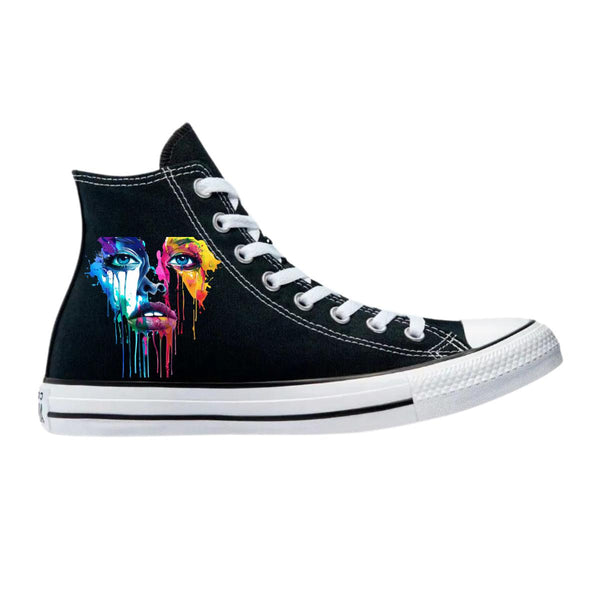 Tenis Converse Chuck Taylor All Star Bota Rostro 3N