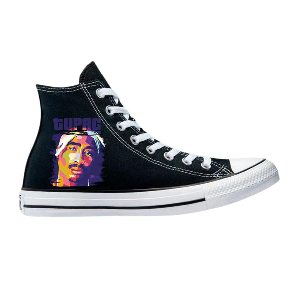 Tenis Converse Chuck Taylor All Star Bota Tupac ShakurN