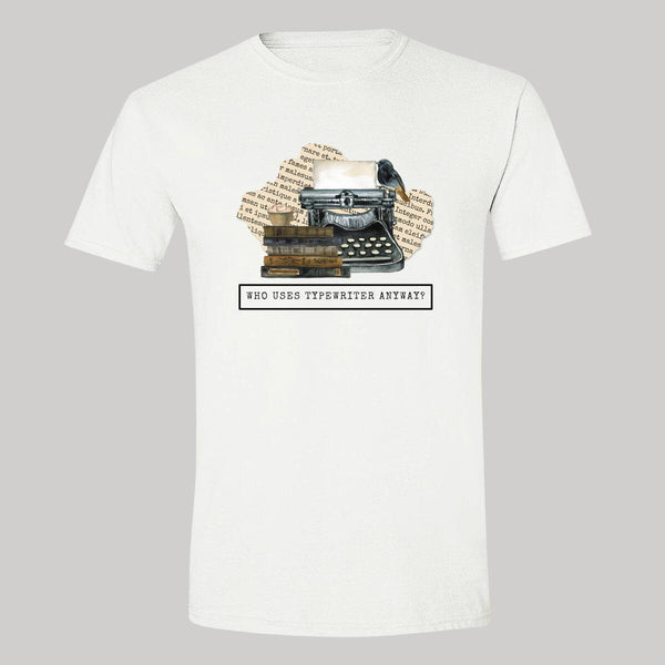 Playera Hombre Taylor Swift Who uses typewriter 739B