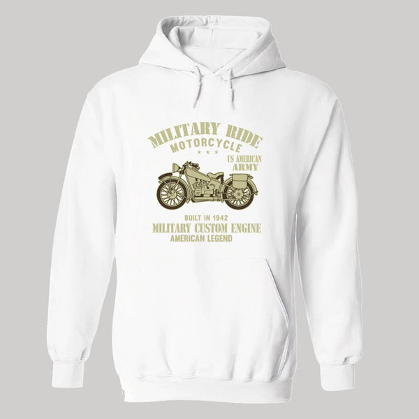 Sudadera Hombre  Hoodie Motos Biker Motociclista MS1014