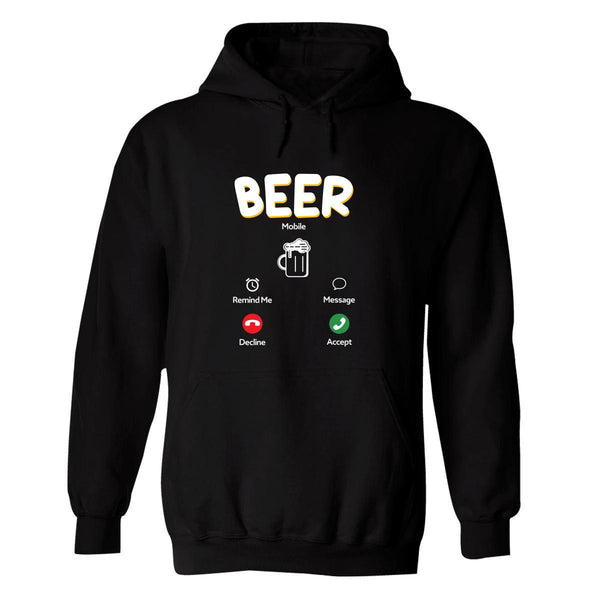 Sudadera Hombre  Hoodie Cerveza Beer Bebida 004
