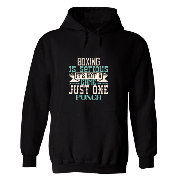 Sudadera Hombre  Hoodie Box Boxeador Boxeo Frases 008