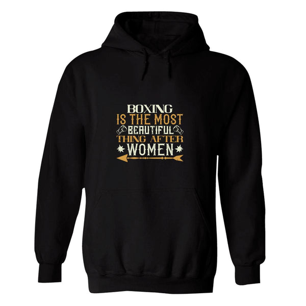 Sudadera Hombre  Hoodie Box Boxeador Boxeo Frases 010