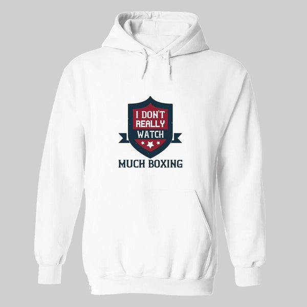 Sudadera Hombre  Hoodie Box Boxeador Boxeo Frases 017