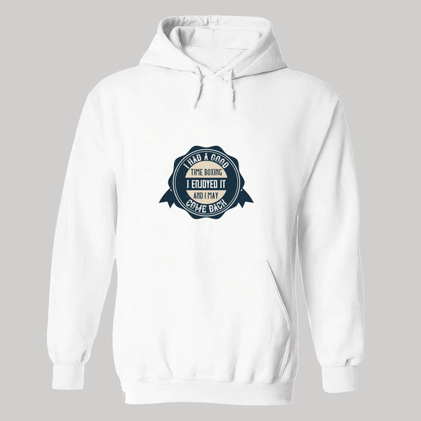 Sudadera Hombre  Hoodie Box Boxeador Boxeo Frases 019