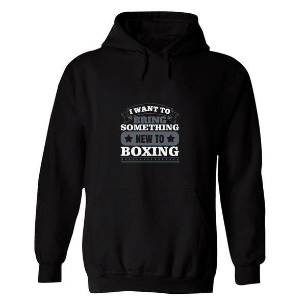 Sudadera Hombre  Hoodie Box Boxeador Boxeo Frases 024