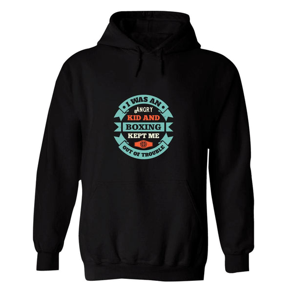 Sudadera Hombre  Hoodie Box Boxeador Boxeo Frases 026