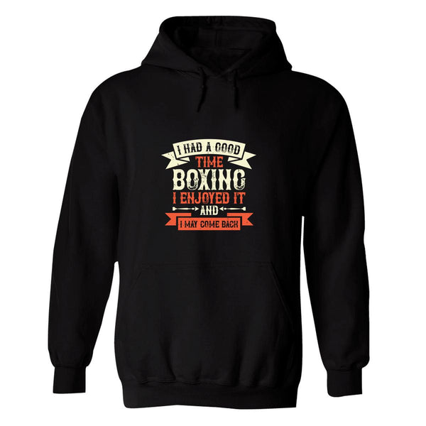 Sudadera Hombre  Hoodie Box Boxeador Boxeo Frases 050