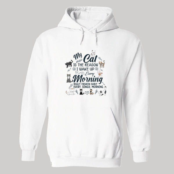 Sudadera Hombre  Hoodie Gatos Gatitos Gato 014