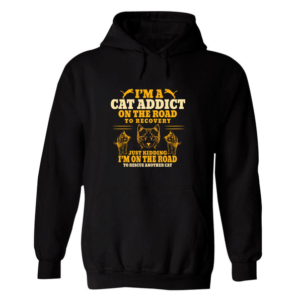 Sudadera Hombre  Hoodie Gatos Gatitos Gato 024