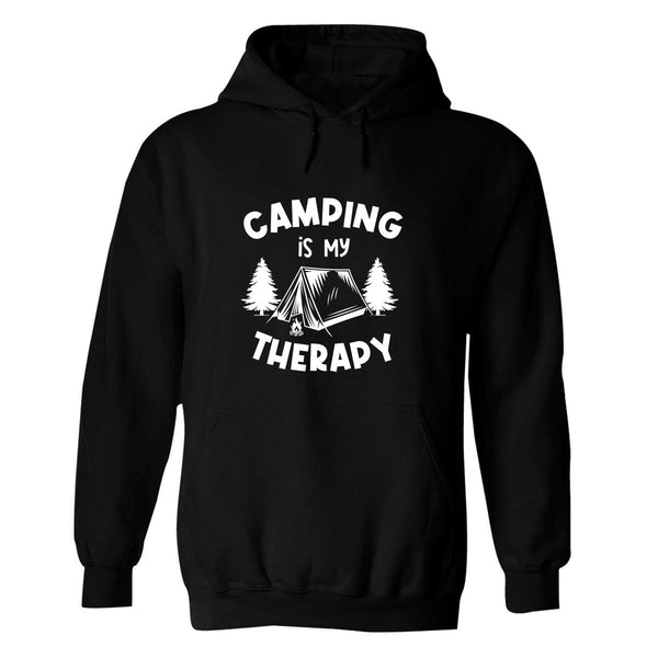 Sudadera Hombre  Hoodie Camping Senderismo Frases 004