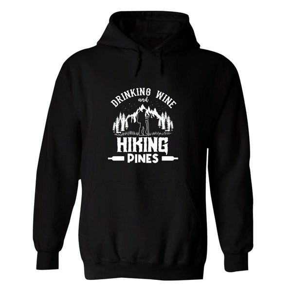 Sudadera Hombre  Hoodie Camping Senderismo Frases 009