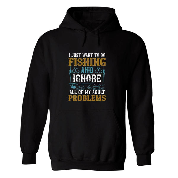 Sudadera Hombre  Hoodie Pescador Fishing Pesca 019