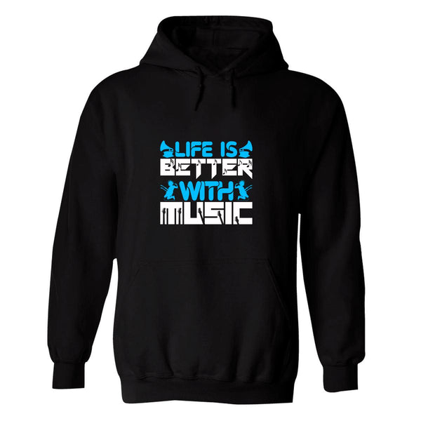 Sudadera Hombre  Hoodie Música Rock Guitarra 056