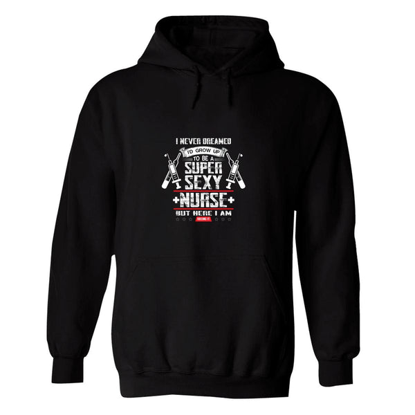 Sudadera Hombre  Hoodie Enfermera Medicina Frases 008