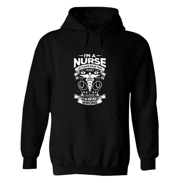 Sudadera Hombre  Hoodie Enfermera Medicina Frases 032