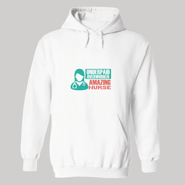 Sudadera Hombre  Hoodie Enfermera Medicina Frases 035