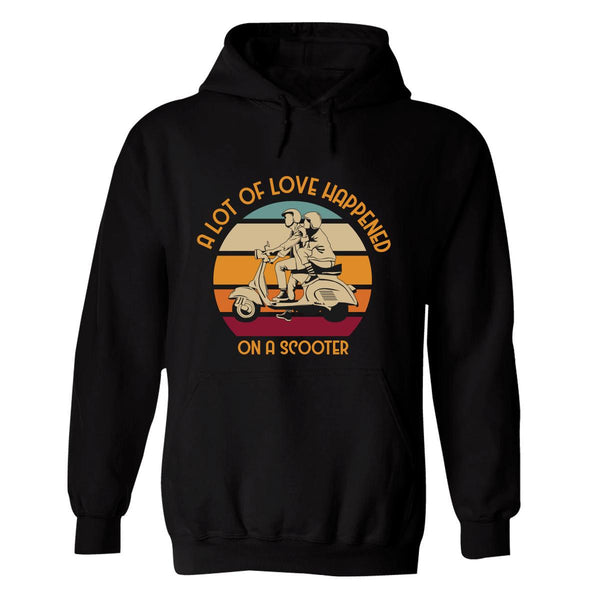 Sudadera Hombre  Hoodie Scooter Moto Biker Vintage 002