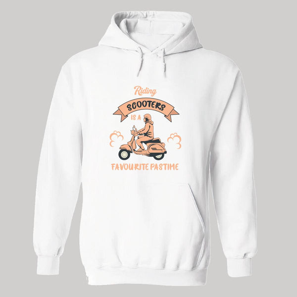 Sudadera Hombre  Hoodie Scooter Moto Biker Vintage 037