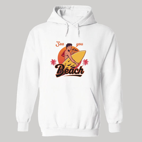 Sudadera Hombre  Hoodie Playa Hawaii Surf 045