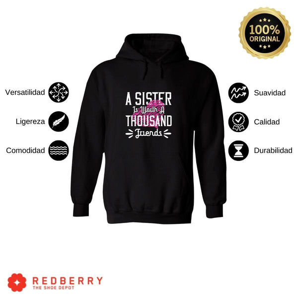 Sudadera Hombre  Hoodie Hermana Amor Frases 007