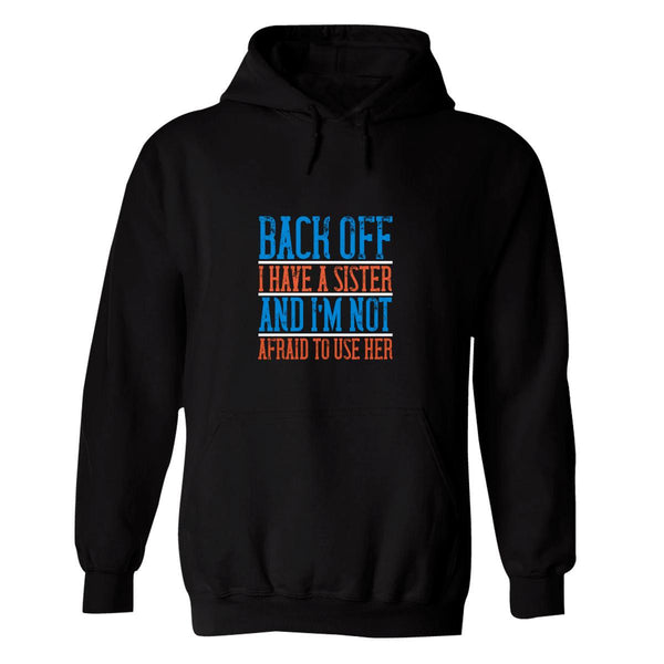 Sudadera Hombre  Hoodie Hermana Amor Frases 013