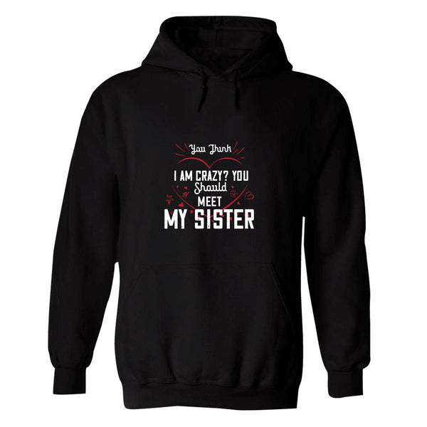 Sudadera Hombre  Hoodie Hermana Amor Frases 049