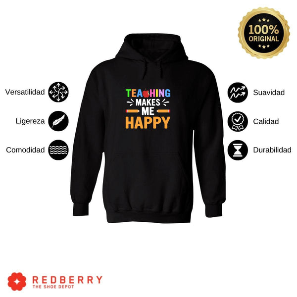 Sudadera Hombre  Hoodie Maestra Maestro Teacher 027