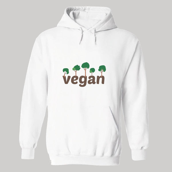 Sudadera Hombre  Hoodie Veganos Vegetariano Frases 017